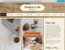 Tablet Screenshot of printerscafe.com